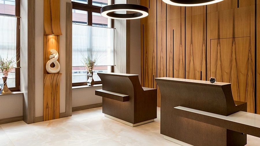 Ac Hotel By Marriott Wroclaw Exterior photo The reception area
