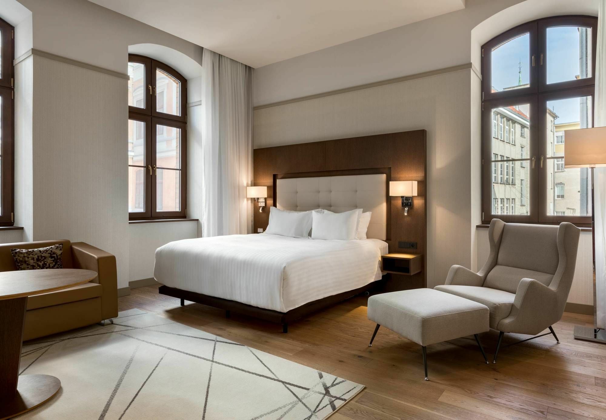 Ac Hotel By Marriott Wroclaw Exterior photo A bedroom at the hotel